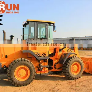 Qingdao Everun Mini Wheel Loader 3.0 Ton Front Loader With Wooden Forks thumbnail-6
