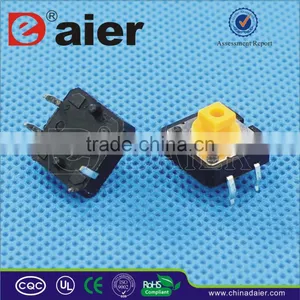 KFC-012-7.3 4 Pin 12MM PCB Type Tact Switch,12*12*7.3 KFC Tact Switch^ thumbnail-1