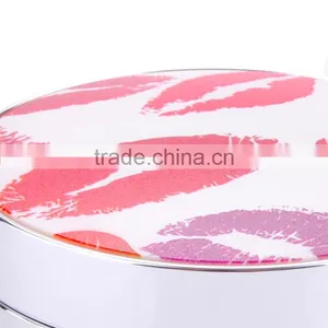 Fashionable Shiny Gold Jar for Air Cushion BB CC New Makeup Round Airless Powder Jar thumbnail-3