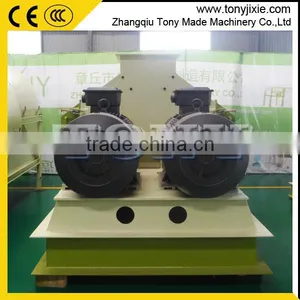Tony Made Dual Shaft High-efficiency Roughage Wood Shavings Hammer Mill for Sale thumbnail-3