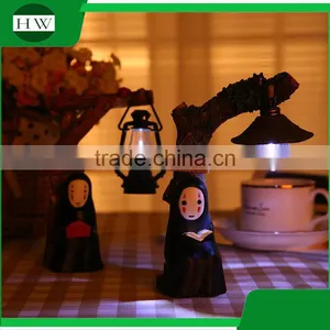 Resin Decorative Mini Cartoon Spirited Away Battery Led Night Lamp Light thumbnail-1