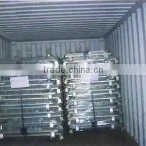 Warehouse Storage Collapsible Wire Mesh Roll Container thumbnail-4