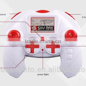 Four-axis Aircraft With LED Light 2.4G Remote Control 3D Rolling a Key Return Kids Toys Drone thumbnail-6