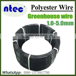 1.0-5.0mm White Color Polyester Wire for Agricultural Use Bulk Package thumbnail-1