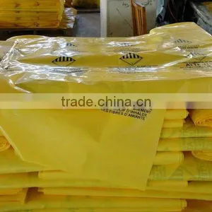 Wholesale ! PE Yellow or Transparent Asbestos Bag thumbnail-3