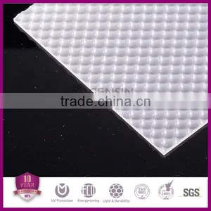 Prismatic Light Diffused Polycarbonate Solid Sheet, Prism Pattern PC Sheet thumbnail-4