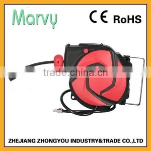 Auto Retractable PU Air Pipe Hose Reel Car Inflating thumbnail-2