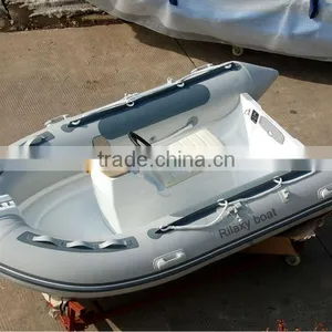 Rilaxy Recreational Boat 230cm - 400cm Small Rigid Fiberglass Hull Inflatable Boat thumbnail-3