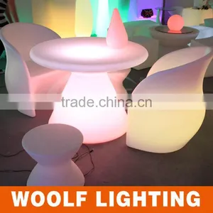 Color Changing Glow Dinner Table LED Restaurant Furniture thumbnail-1