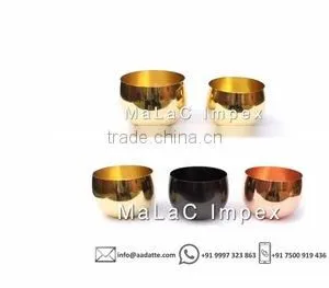 Brass Silver Black Copper Curve Private Label Candle Jar thumbnail-1