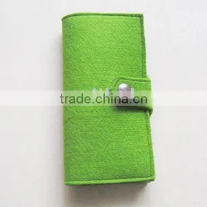 Wool and Polyester Felt Purse thumbnail-1