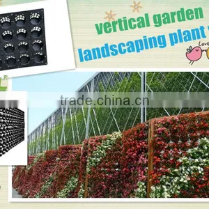 Garden and Landscape Projects Half Wall Flower Pot Hanging on the Wall thumbnail-6