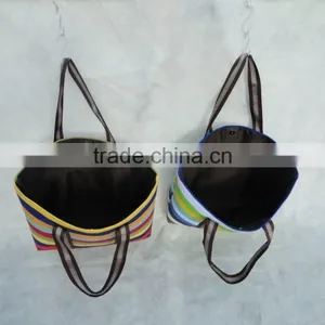 Fashion Canvas Tote Beach Bag thumbnail-2