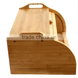 Bamboo Bread Box,kitchen Bread Box,wooden Bread Box thumbnail-4