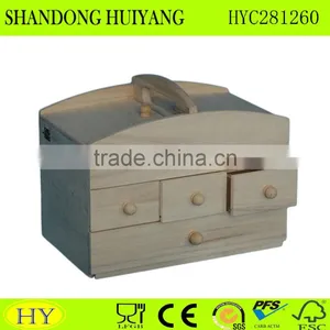 Wholesale Wooden Sewing Box With Drawer thumbnail-1