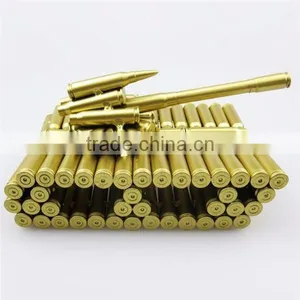 Custom Arts Craft Bullet Casings Cheap Metal Tank Model thumbnail-1