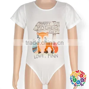 3 Pack Infant And Toddler White Summer Jumpsuits Natural Organic Blank Baby Onesie thumbnail-3