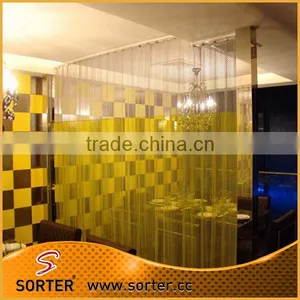 New Design Free-standing Metal Wire Mesh Room Partition thumbnail-1