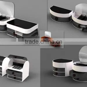 Trade Assurance Supplier Custom Logo Printed Jewelry Boxes/dressing Case/make up Organization thumbnail-1