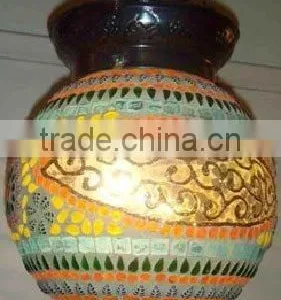 Decorative Lamp/ Art Glass Lamp/ Hurricane Glass Lighting thumbnail-1