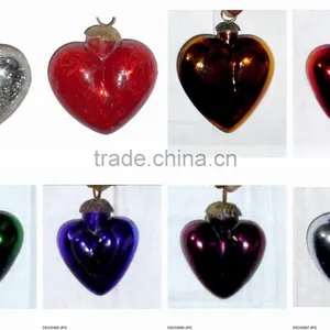 Christmas Hanging Decoration Glass thumbnail-1