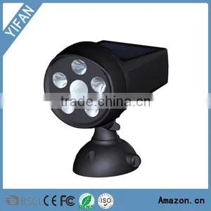 New Arrival Solar LED Bright Spotlight With Infrared Motion Sensor 250-Lumen Weatherproof thumbnail-1