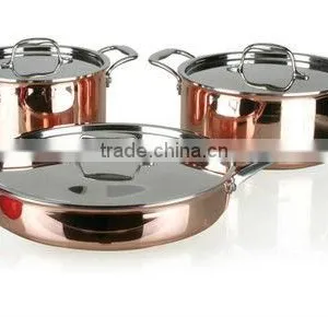 3pcs Tri-Layer Non-stick Cookware Sets thumbnail-1