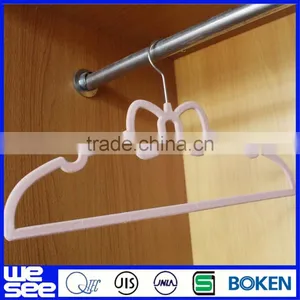 Velvet Covered Hangers Velvet Flocked Hangers Velvet Hanger thumbnail-2