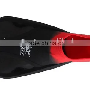 High Quality Silicone Snorkeling Training Swimming Short Fins Swim Flippers Rubber Swim Fins thumbnail-3