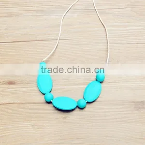 Safe Jewelry Teething Necklace for Mom and Baby Teether Baby Gift thumbnail-4