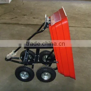 75L Red Poly Dump Cart With Lowest Price thumbnail-1