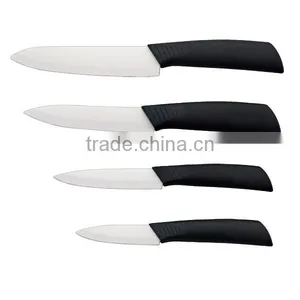 A3214 Unique Quality 4pcs Ceramic Blade Knife Set With Plastic Handle thumbnail-6