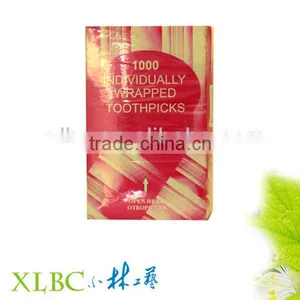 PP Wrapped Box Mint Bamboo Toothpick With Compete Price thumbnail-3