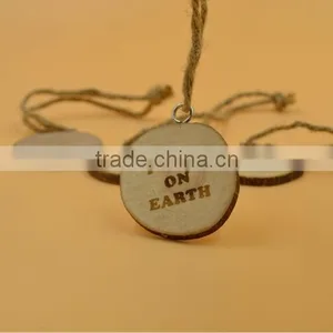 2015 New Design Die Cut Christmas Wood Key Chain thumbnail-4