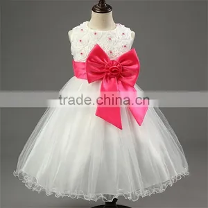 Flower Girl Dresses for Wedding Pageant White First Holy Lace Communion Dress for Girls Toddler Junior Child Bridesmaid Dress thumbnail-5