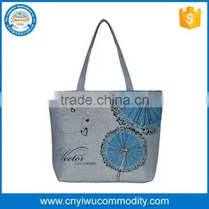 Advertising Eco Handled Style Cotton Shopping Carry Bag , Cotton Shoulder Bag thumbnail-1