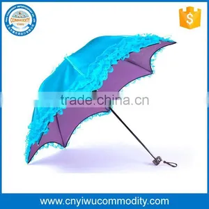27inches New Design Large China Triditional Print Satin Fashionable Straight Umbrella Golf Umbrella thumbnail-1