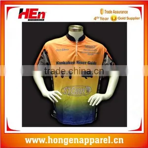 HongEn Apparel Custom OEM DRY FIT Sublimated Fishing Hoodies thumbnail-1
