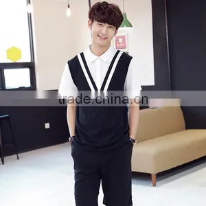 Summer Design China Manufacture Korean High School Uniforms Vest thumbnail-2