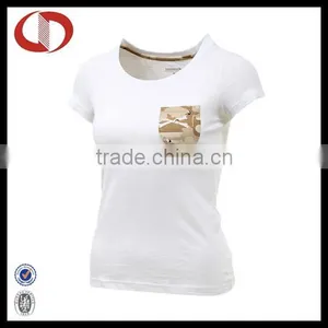 Plain Dyed Women White t Shirt thumbnail-1