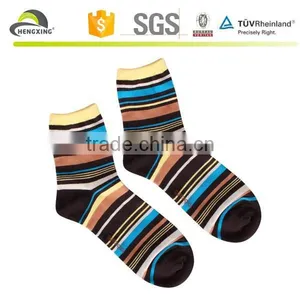 High Elastic Polyester Dye Sublimation Printing Socks For Sport Crew thumbnail-4