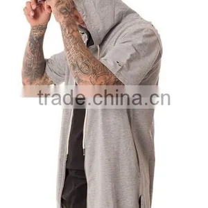 Pure Cotton Best Quality Streewear Short Sleeve Jersey Mens Jacket thumbnail-1