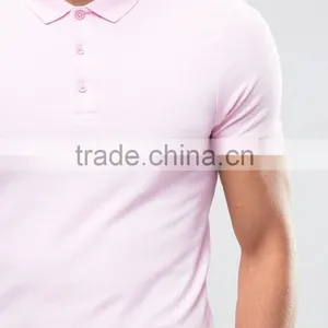 MGOO Custom Made 100 Pima Cotton Plain Polo Shirts Short Sleeves Jersey Tops With Logos Chest thumbnail-5