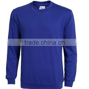 High Quality 100% Cotton Solid Crewneck Sweatshirt Blank Sweatshirt Wholesale Made in Jiangxi thumbnail-2