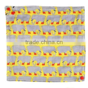 China Printing Cotton Custom Absorbent Wholesale Baby Burp Cloth thumbnail-2