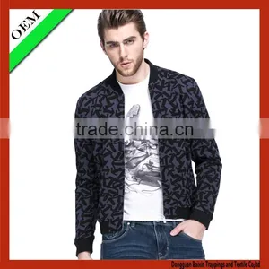 OEM High Quality Fashion Men Hoodie Fashion Jacket Baseball Jacket thumbnail-1