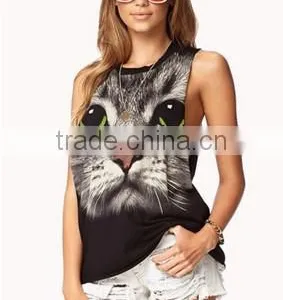THE Sublimation Printing Polyester Lady's Vest thumbnail-1