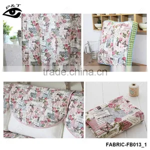 Wholesale 100% Linen Fabric Printing Linen Fabric For Tablecloth Household Textiles thumbnail-2