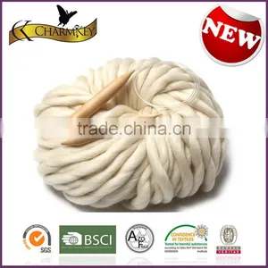 Thick Blanket Knitting Super Chunky Yarn in 100 Acrylic With Soft Feeling thumbnail-1
