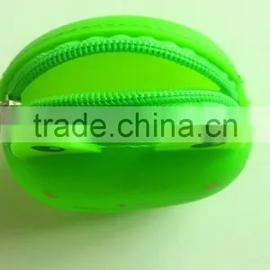 Silicone Smart Wallet Cartoon Frog Figure Coin Purse thumbnail-2